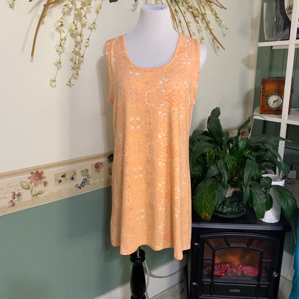 Pull Over Tank Dress or Swim Coverup